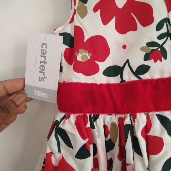 Carter's holidays baby dress size 18 months - Picture 4 of 6